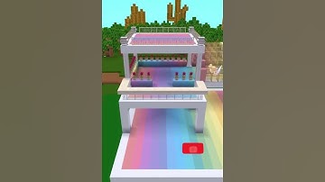 Build Mini World Block Art NOOB vs PRO - Animation Speed Build #shorts #Miniworld