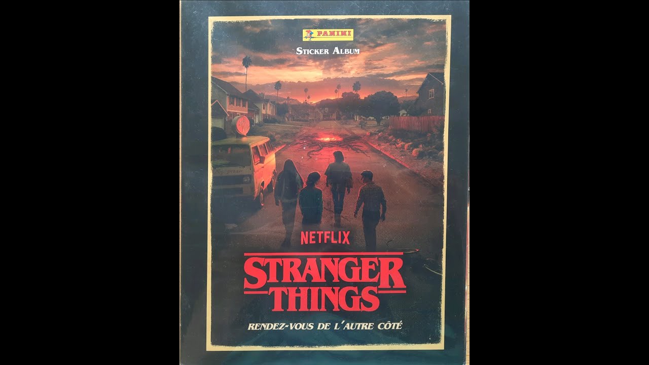 Panini 2024 COMPLETE Stranger Things - See You on the Other Side sticker album review.
