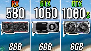RX 580 8GB vs GTX 1060 6GB vs GTX 1660 Super - Tested in 2023