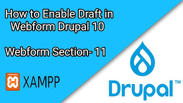 How to Enable Draft Feature in Drupal 10-  Section 11 | Drupal Tutorial #18