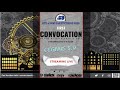 1ST CONVOCATION - BATCH OF 2015, 2016 &amp; 2017 &amp; CYGNUS 5.0 - ADITYA ACADEMY OF ARCHITECTURE &amp; DESIGN