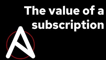 The value of a Red Hat Ansible Automation Platform subscription