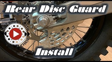 Husqvarna TE-150 Rear Disc Guard Installation | Enduro Engineering