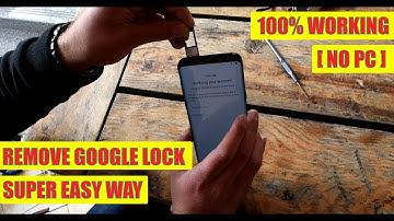 Remove Google Lock on Samsung galaxy S8, S8+ Android 9 (No PC)