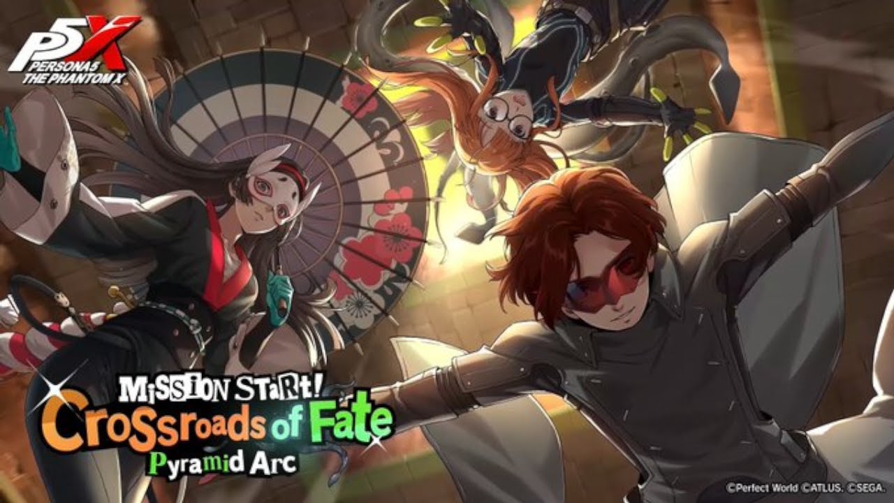 Crossroads of Fate - Pyramid Arc! [Persona 5 Phantom X v2.4] - YouTube