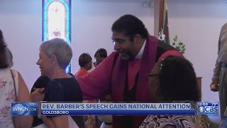 Reverend returns to NC after delivering speech ‘from the heart’ at DNC