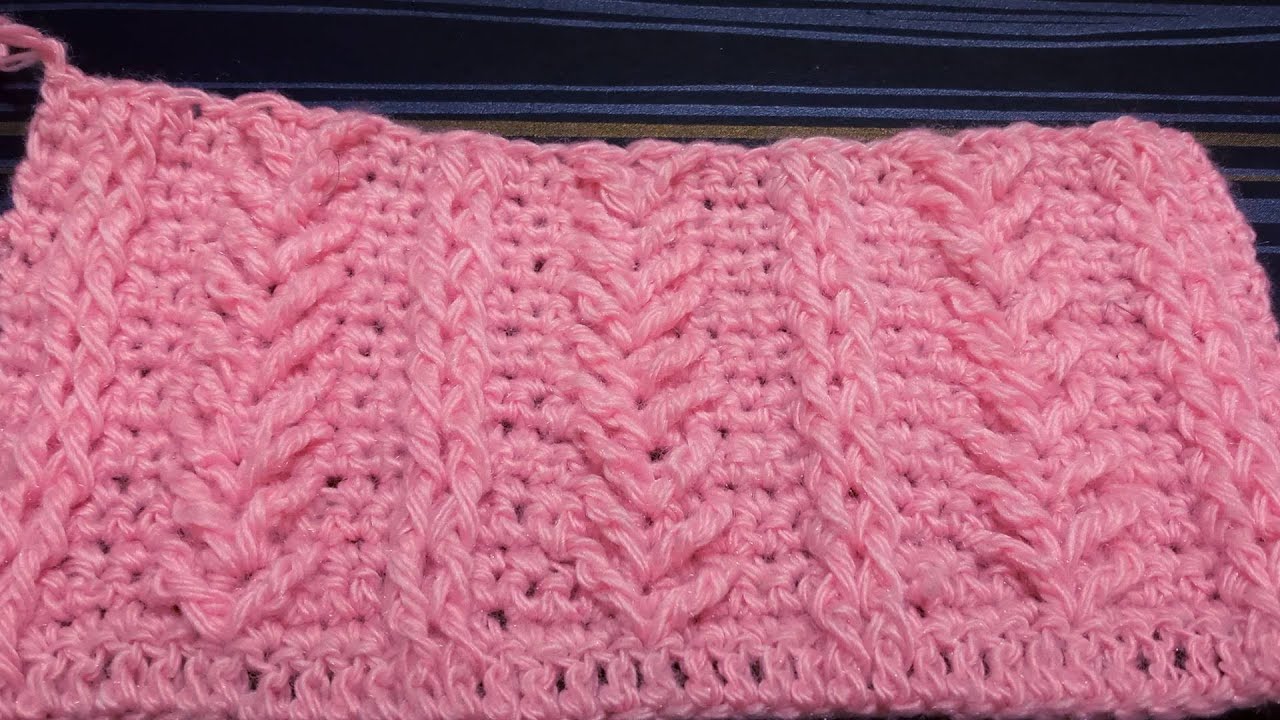 How to Crochet "Gents Sweater" Design Pattern 