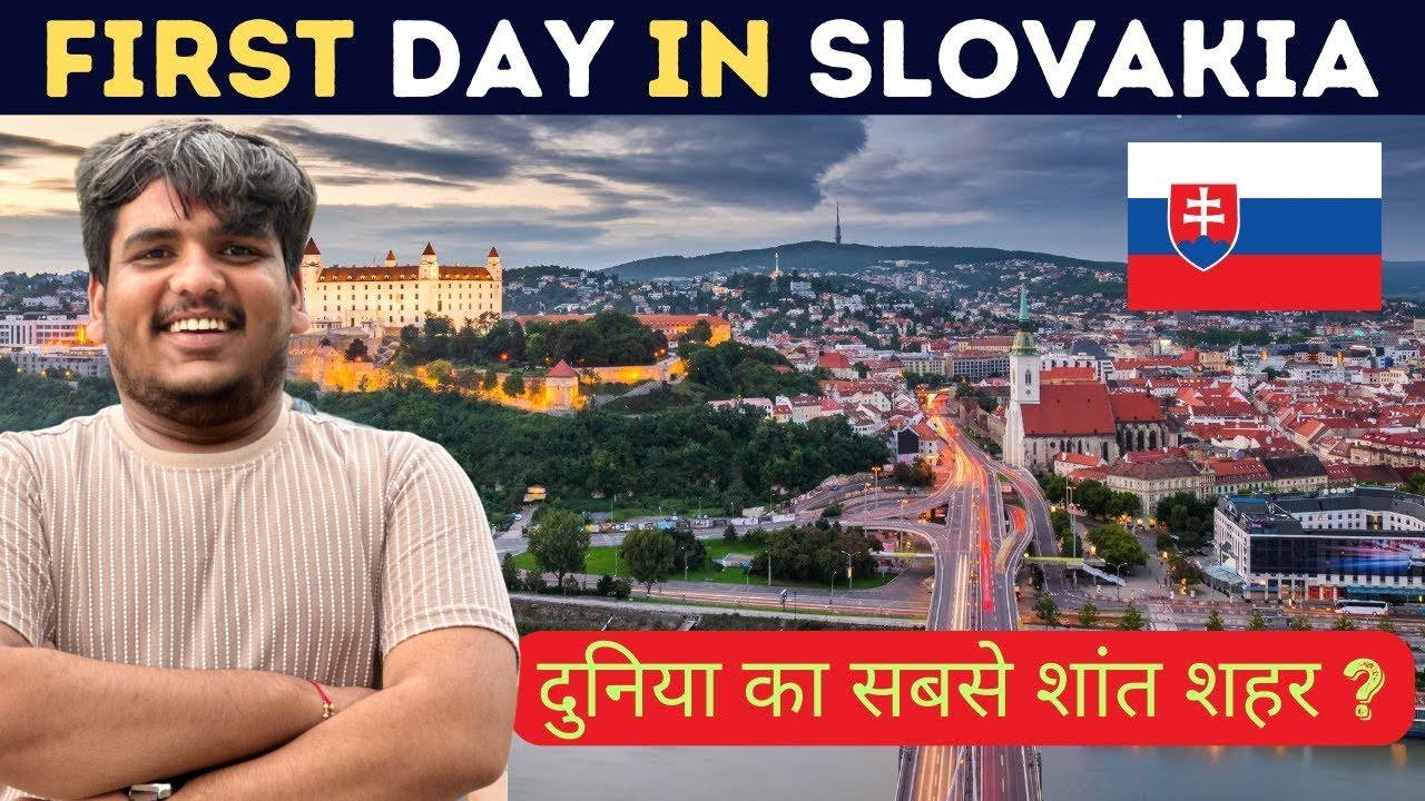 My First Day in Slovakia 🇸🇰 | Work in Slovakia Vlog | Visit Dunaj Canal | Job Life Abroad