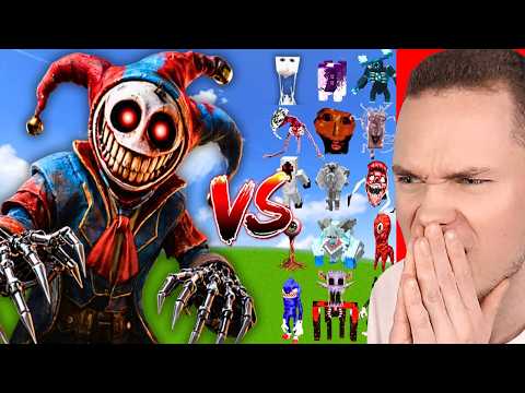 PROTOTYPE MONSTER (POPPY PLAYTIME) vs. ALL BOSSES! (Minecraft)