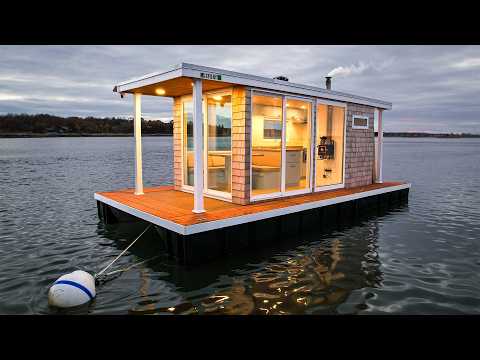Thumbnail for I turned an OLD pontoon boat into a LUXURY tiny home (Full Tour)