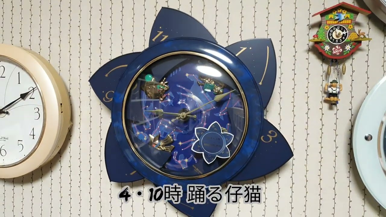 shin il HEABARAGIからくり時計 6曲メロディー