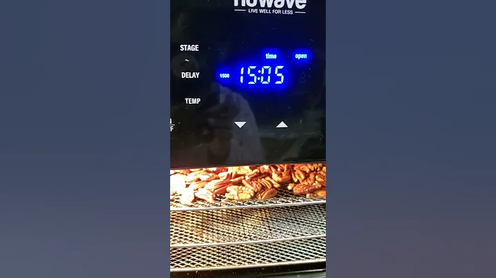 Toasting pecans in my air fryer