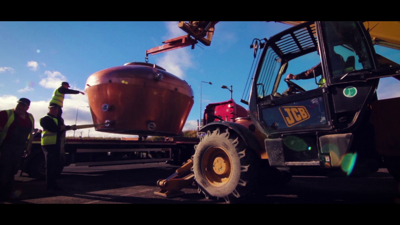 Boann Distillery Copper Pot Stills Arrival   Long Version