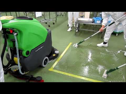 スクラブメイト500Jr S 食品加工場 - YouTube