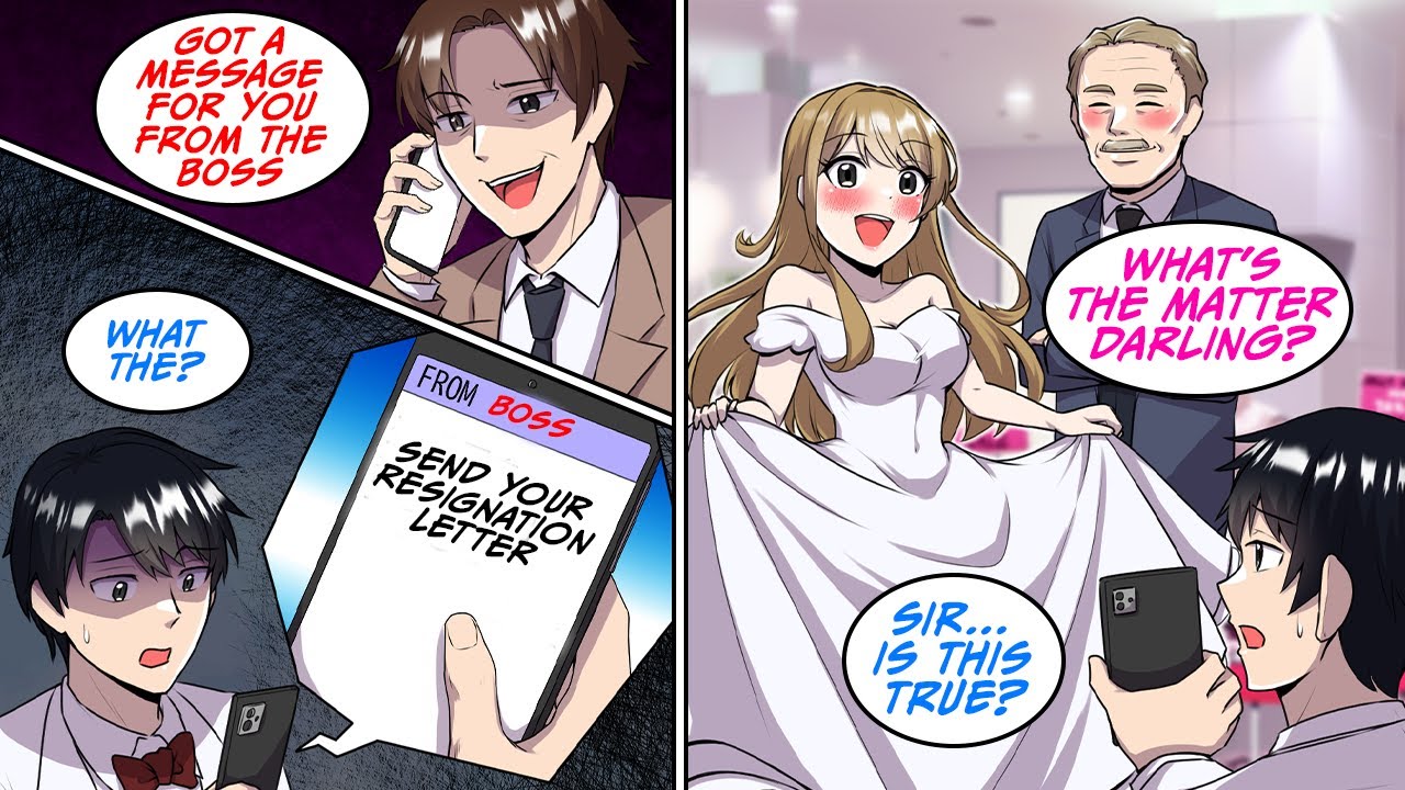 My boss showed me a fake e-mail saying the CEO wanted to fire me [Manga Dub]