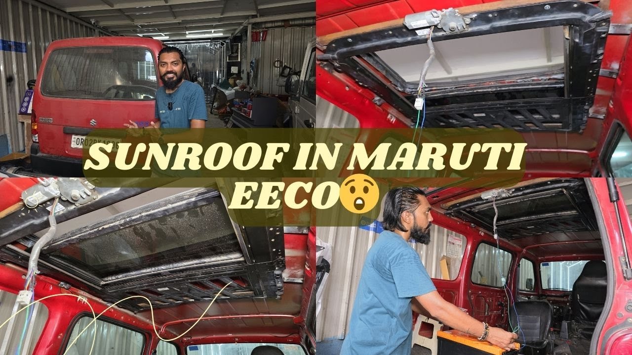 Maruti Eeco Mai Auto Sunroof😱😱😱 || Modification By Navkar Motors || Vadodara || M. 8140807082