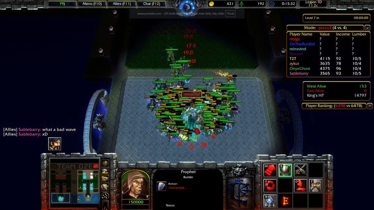 Legion TD – Warcraft III - Ogre Basher | PRCCX3 | 11.2c