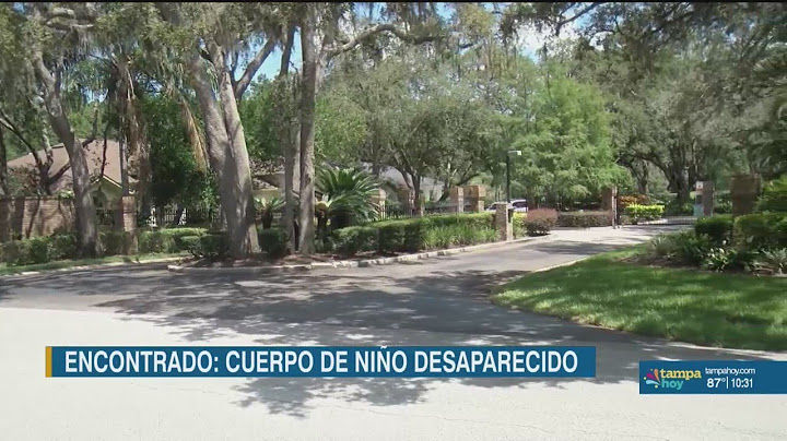 Cuerpo de niño de seis años, con autismo, es encontrado sin vida en un estanque en el Condado Pasco