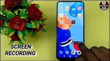 How To Screen Recording in Redmi k50i | Redmi k50i में Screen Recording कैसे करें |