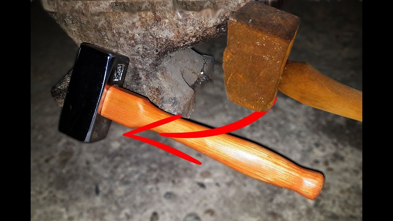 Tool Restoration Old rusty sledge Hammer full Restore YouTube