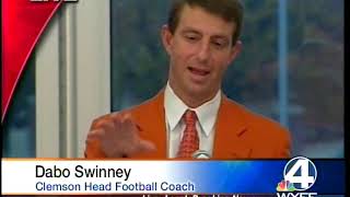 2008 -  Dabo Swinney Hired As Clemson Head Coach (WYFF)