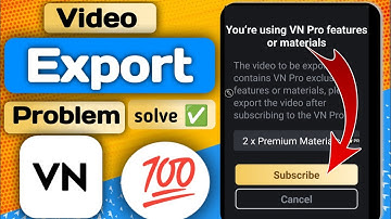 VN will have to pay money || vn video export Subscribe problem || solved 💯✅ #vn #video #export_pr...
