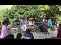 Kashmiri musicians singing in nishat