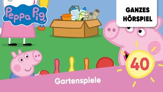 Peppa Pig Hörspiele Folge 40: Gartenspiele | Ganzes Hörspiel des Monats Mai 2023 (Peppa Wutz)