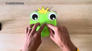 Frog Paper Craft | Frog Art Activities For Preschoolers | Paper Plate Ideas For Kids