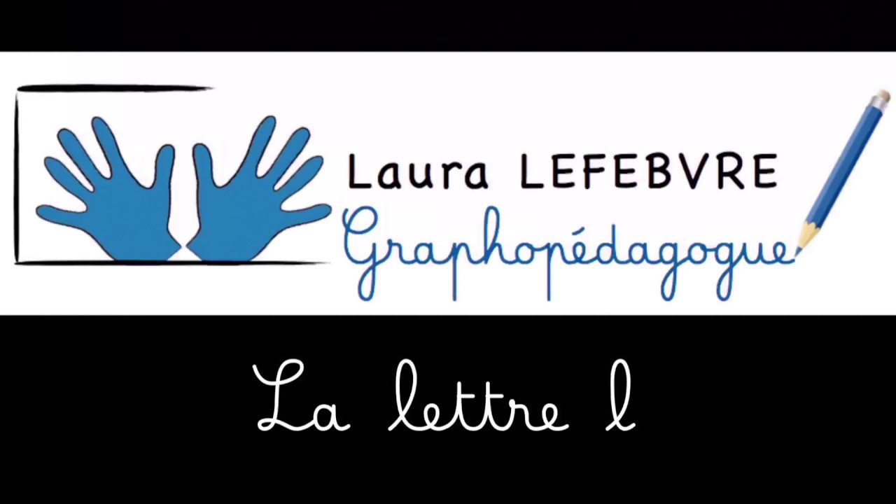 Tracé des lettres minuscules de g à l – Graphopédagogie 76, image size:1280x720