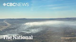 Out-of-control wildfire forces 100 from homes in northern Alberta