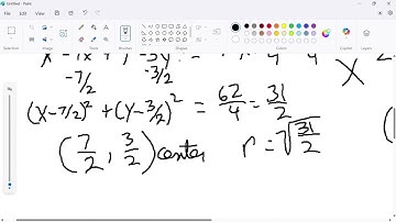 Circles: Completing the Square