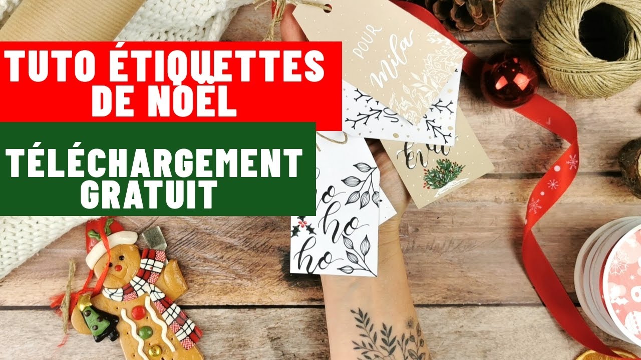 Comment faire des étiquettes cadeaux noel en 6 étapes ?