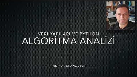 Ders 01. Algoritma Analizi