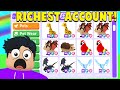 My RICH Adopt Me INVENTORY TOUR! (100% Complete)