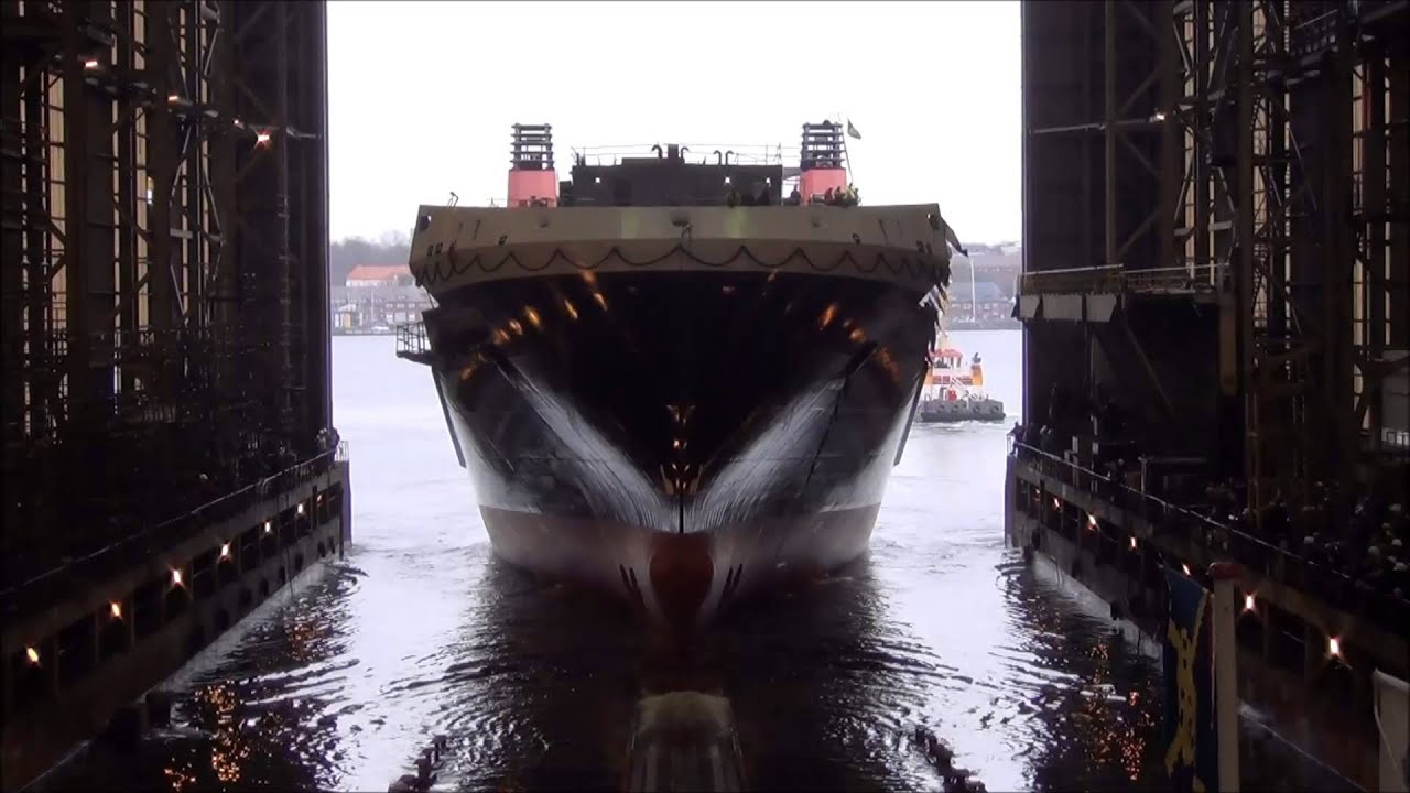 Launching of Loch Seaforth, FSG Yard No. 764
