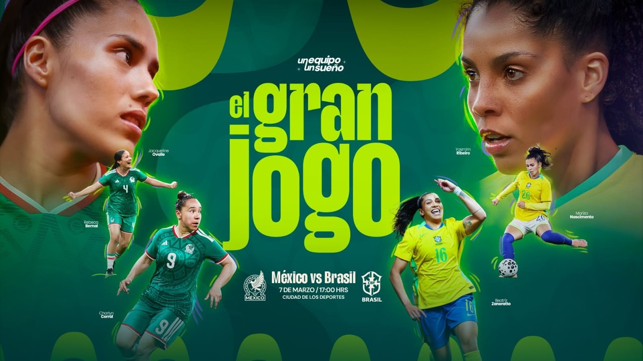 EL GRAN JOGO 🇲🇽🔥 México vs Brasil | Un equipo, un sueño rumbo a Brasil 2027