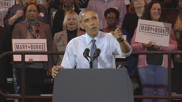 Obama rallies Democrats in Milwaukee for Burke
