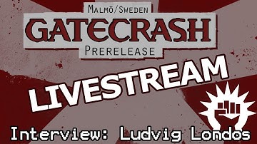 Prerelease Gatecrash Malmo - Interview: Ludvig Londos