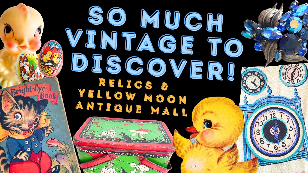 СТОИТ ПОСЕТИТЬ! Шоппинг в антикварном магазине Relics and Yellow Moon!