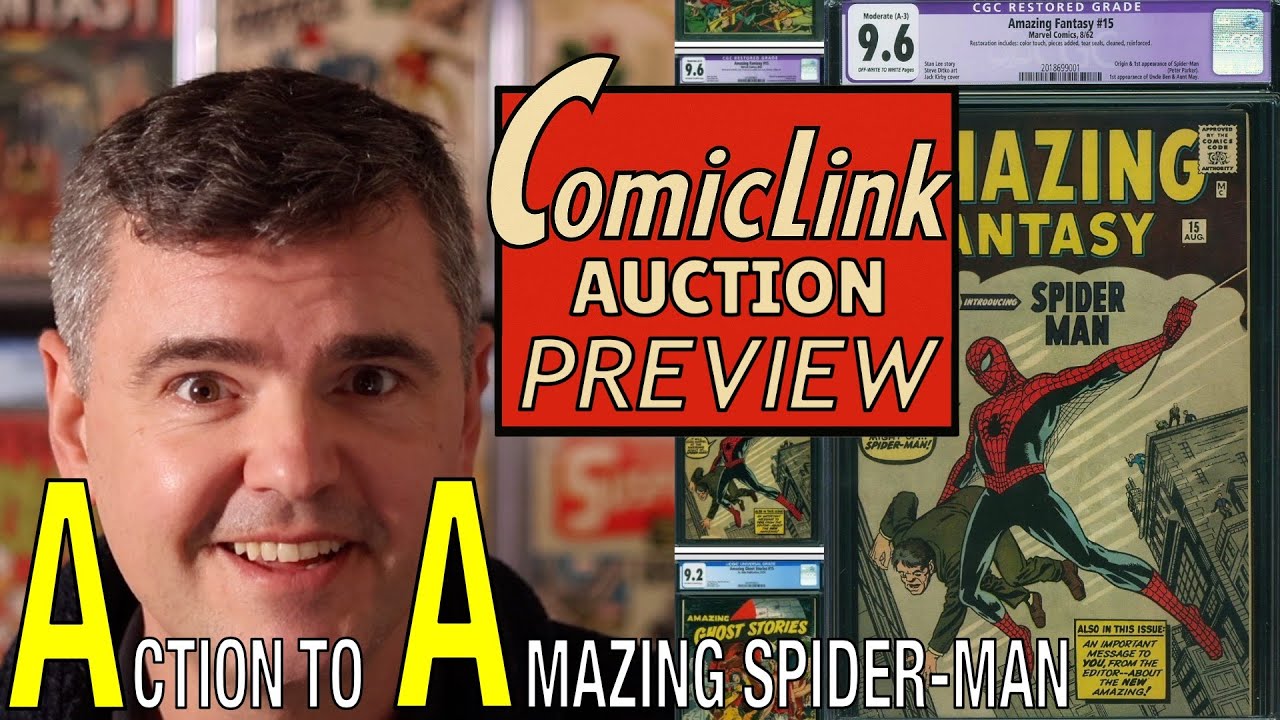 Which Will Sell for MORE? AF 15 Restored 9.6 vs Blue 5.0  | ComicLink Auction Preview Part 1