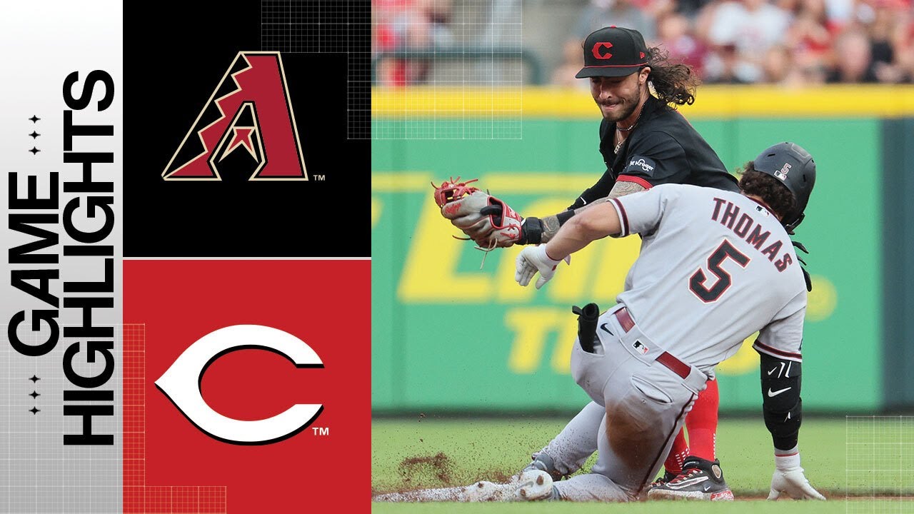 D-backs vs. Reds Game Highlights (7/21/23) | MLB Highlights - YouTube