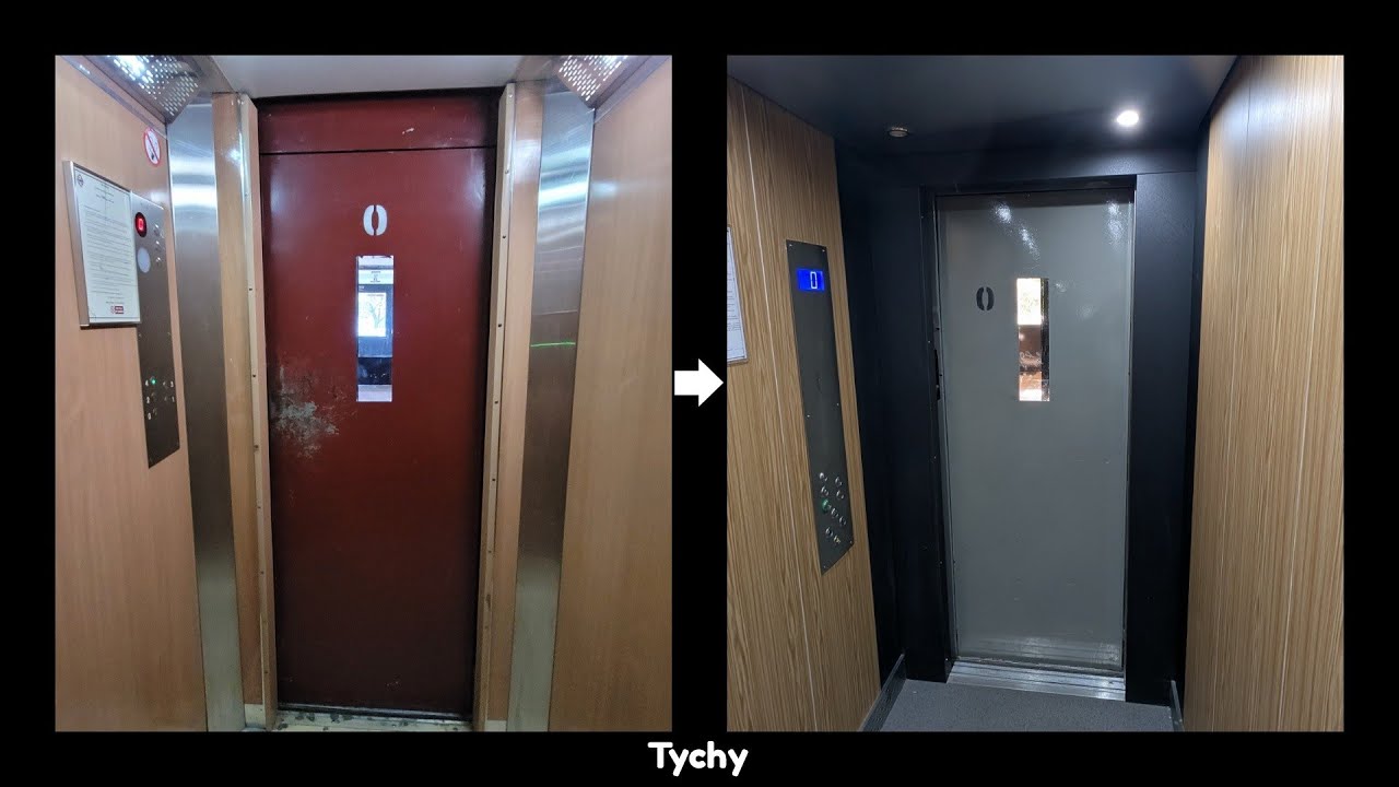 Lift tour, niektóre bloki w Tychach