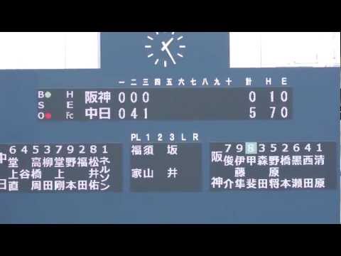 20120607 ナゴヤ球場ホームラン ファンファーレ