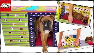 I BUILT A DREAM DOG HOUSE OUT OF LEGO!