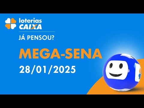Resultado da Mega-Sena - Concurso nº 2821 - 28/01/2025