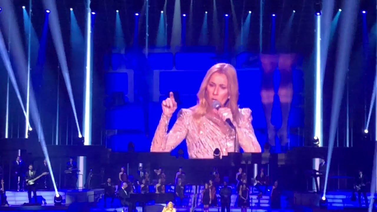 Celine Dion - Talk/Where Does My Heart Beat Now June 6 2018