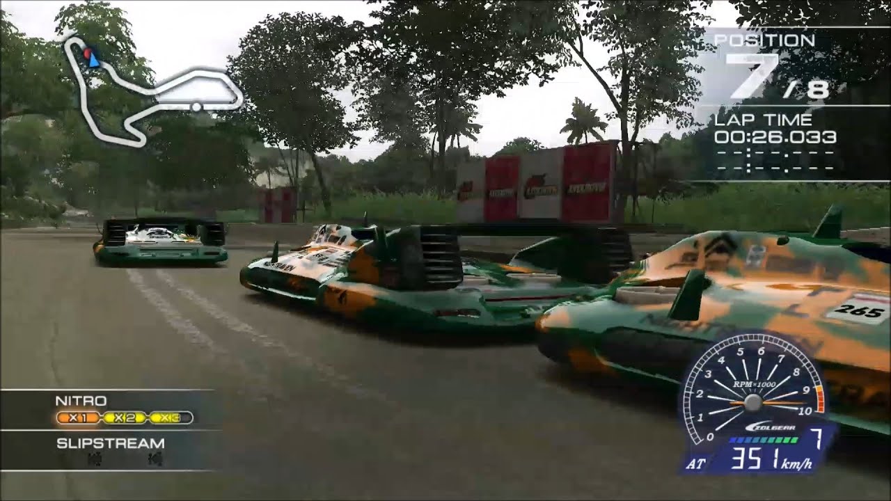 Ridge Racer 7 Ufra Special Event 22 with RC410 [Driver's view] - YouTube