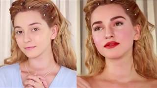 Lily James Disney's Cinderella Makeup Tutorial