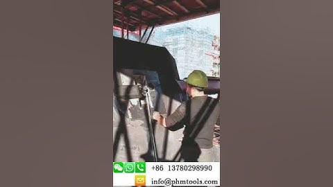 Phmtools advanced stirrup bar bending equipment can process various shapes of steel bars